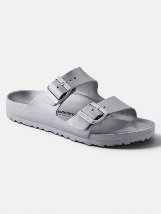 Birkenstock Shoes - Birkenstock Arizona EVA metallic silver Women's Sandals EU 41 Sz. 10